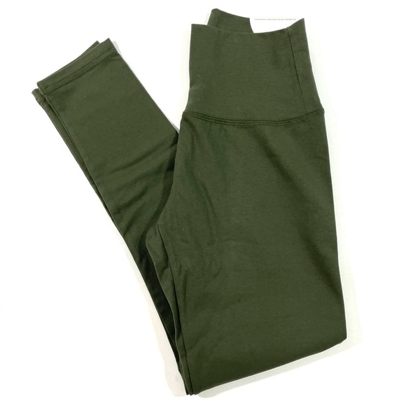 New Aerie OG Full Length Leggings Green - Picture 2 of 9